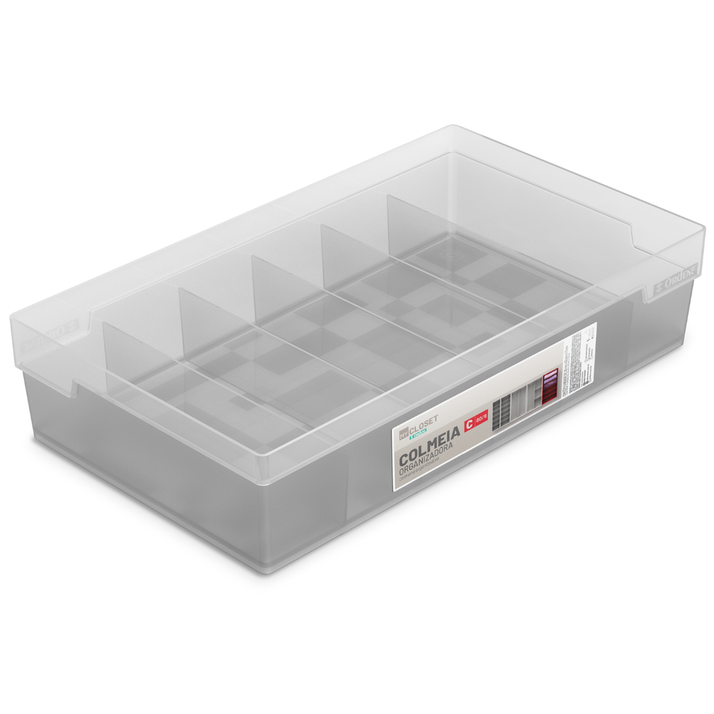 ORGANIZADOR COLMENA C/DIVISIONES CRISTAL C80/6