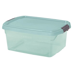 *CAJA ORGANIZADORA PEQ. BAJA 6lts VERDE