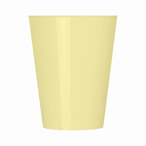 VASO 200ml AMARILLO PS  PAQ. X 10 UNID