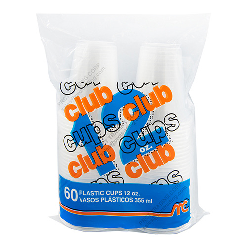 VASO CLUB CUPS 355cc-12oz (1/60)