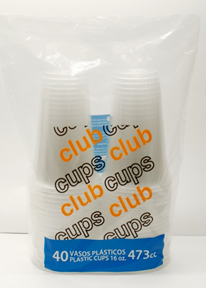 VASO CLUB CUPS 473cc-16oz (1/40)