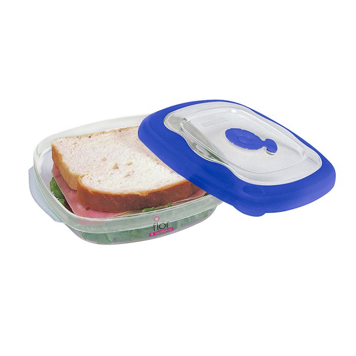 TAPER CUADRADO 664ML - AZUL