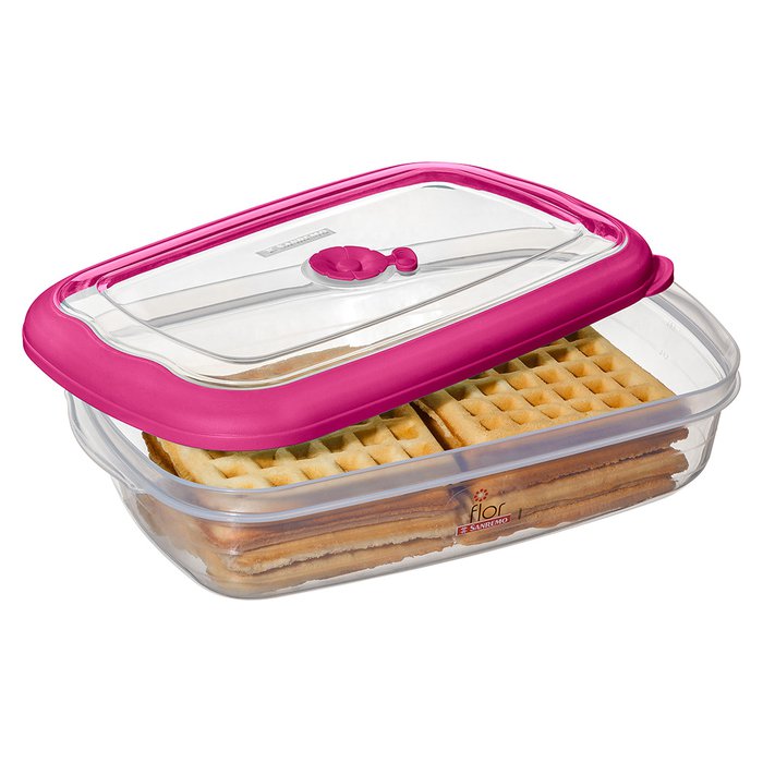 TAPER RECTANGULAR 2400ML - ROSA