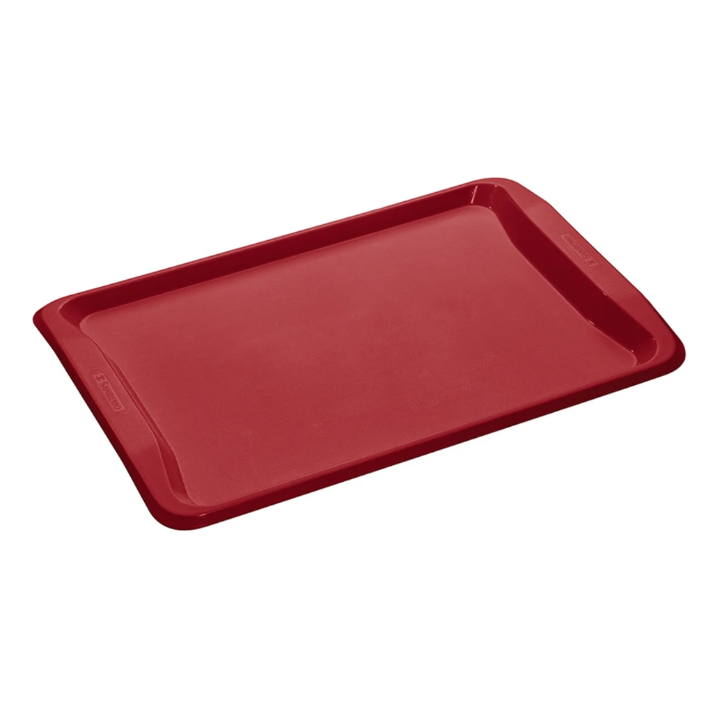 *BANDEJA RECTANGULAR PRO ROJO 49x34cm