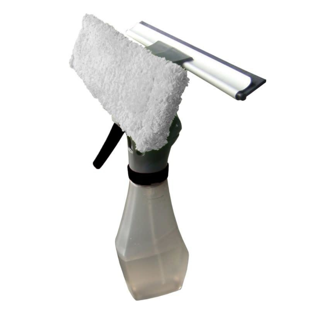 SECADOR LIMPIA VIDRIOS COMB.C/SPRAY 25CM