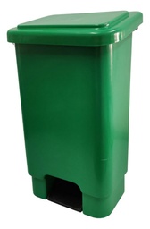 [LAR50V] BASURERO CON PEDAL VERDE 50L