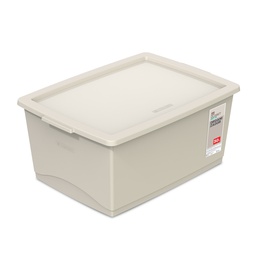 [OR80710] CAJA ORGANIZADORA DE 30Lts BEIGE
