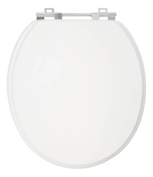 [AT3063/2] TAPA INODORO MADERA LAQUEADA OVAL UNIVERSAL