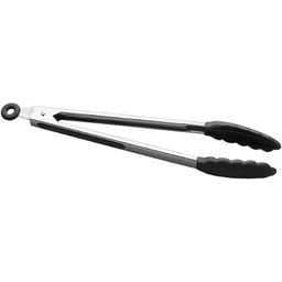 [PE75-31PR] PINZA INOXIDABLE Y SILICONA  31cm