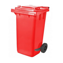 [YH3008VR] CONTENEDOR P/RES C/RUE/PED 240L ROJO
